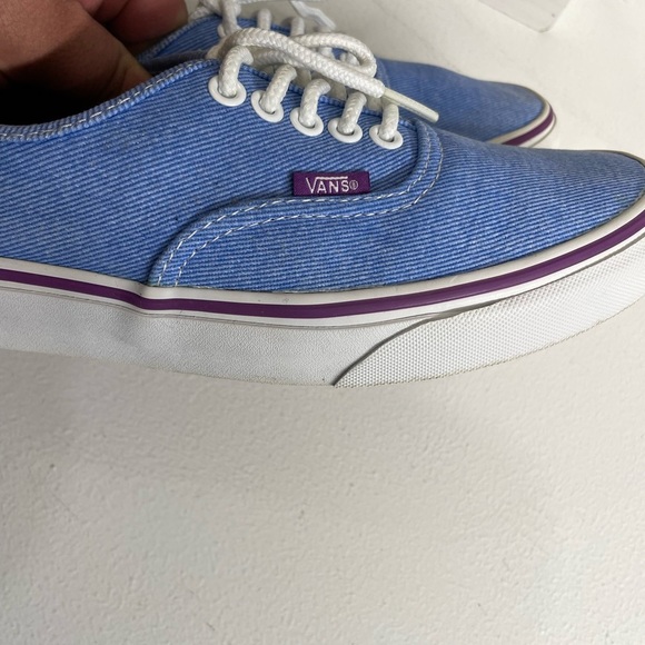 Vans Blue Canvas Sneakers - Picture 5 of 6